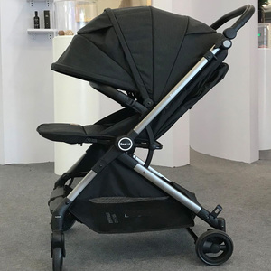 Cochecito de Bebé al por Mayor, de Buena Calidad <span class=keywords><strong>y</strong></span> Económico, Nuevo Diseño Chino, Cochecito de Viaje de Lujo Negro - Product Image 6