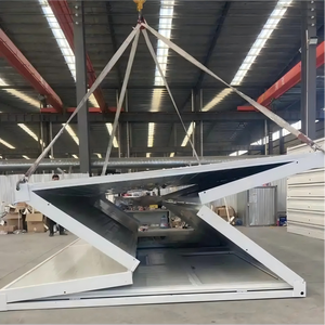 Conteneur de Chambre Pliante en Acier Ultra-Léger Personnalisable de 20 pieds pour Camping Instantané et Abri d'Urgence – Projet de Construction Modulaire - Product Image 1
