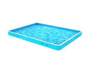 <span class=keywords><strong>Piscina</strong></span> Inflable de PVC con Diseño Nuevo 2025, <span class=keywords><strong>Piscina</strong></span> Inflable Portátil Plegable para Exteriores - Product Image 4