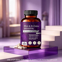 Capsules molles de vitamine Myo D-Chiro pour femmes adultes - Complément PCOS pour l'équilibre hormonal, la fertilité et l'éclat de la peau