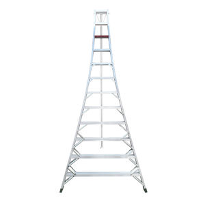 Échelle moderne à 10 marches <span class=keywords><strong>en</strong></span> aluminium pour fruits, 286 cm de <span class=keywords><strong>hauteur</strong></span>, populaire pour les agriculteurs, pour la cueillette des arbres de réparation des fruits, design chilien populaire - Product Image 1