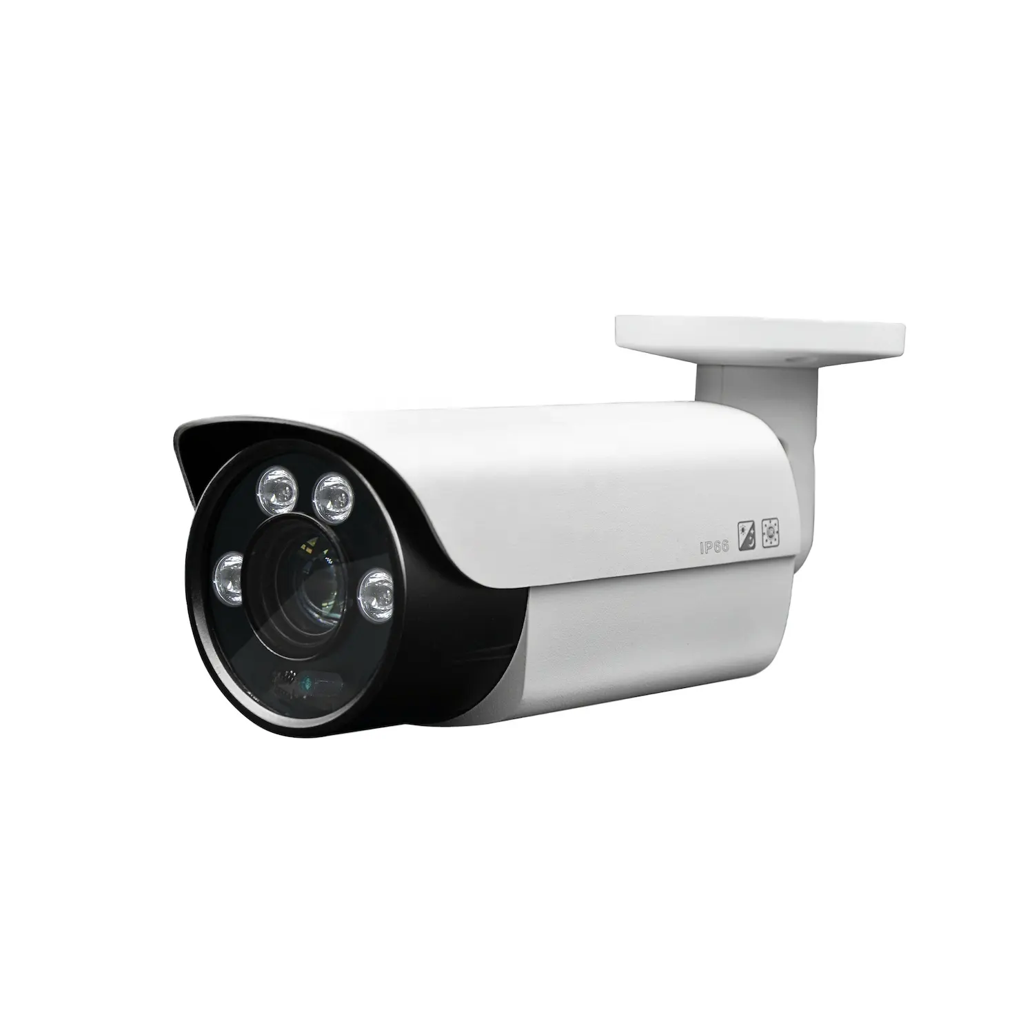 12mp 30fps 3.6Mm Vaste Lens 80M Ir Afstand Realtime Ip66 Bullet Ip Camera