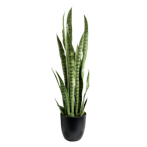 Alberi artificiali pianta serpente Sansevieria simulazione verde topiaria finta verde bosso decorazione per interni esterni decorazione per la casa - Product Image 3