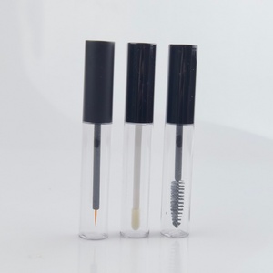 Clear Plastic Empty Mascara Container Tube with Screw Cap and Brush for <b>Eye</b> <b>Cream</b> Cosmetics - Product Image 4