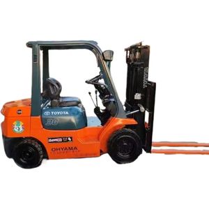 Montacargas <span class=keywords><strong>Toyota</strong></span> FD30 <span class=keywords><strong>62</strong></span>-<span class=keywords><strong>7FD30</strong></span> Usado Original de Japón con Pocas Horas de Trabajo, en Buenas Condiciones en Hefei - Product Image 1
