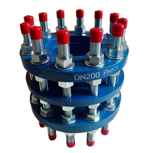 Demontage Koppeling Koolstofstaal Nodulair Gietijzer Blauw Gieten Flens Expansie Gewricht Pijp Mechanische Koppeling Water - Product Image 1