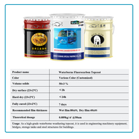 Revêtement à base d'eau en verre de haute qualité, peinture de Surface liquide au fluorocarbone Durable