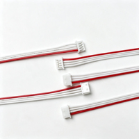 Kabel Rakitan Tembaga Berlapis Timah UL1061 28AWG dengan Konektor JST Putih untuk Drone UAV Grosir