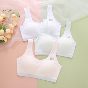 Soutien-gorge sans couture pour adolescentes, débardeur anti-choc pour étudiantes, brassière de sport, petit débardeur - Product Image 1