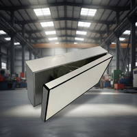Meilleur nouveau purificateur d'air à flux laminaire avec filtre en boîte, doté d'une efficacité de 99,99 % et d'un matériau en fibre de verre