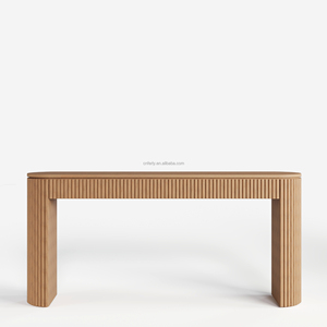 <span class=keywords><strong>Table</strong></span> d'entrée en bois massif personnalisée FERLY Design sculpté de luxe moderne pour <span class=keywords><strong>bureau</strong></span> à domicile Offre Spéciale <span class=keywords><strong>Table</strong></span> <span class=keywords><strong>console</strong></span> - Product Image 2