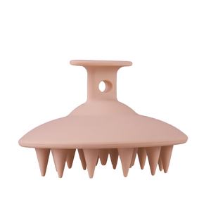 Pink Silicone <b>Scalp</b> Massage Wet Wash Hair <b>Scalp</b> Massager <b>Scalp</b> Hair Shampoo <b>Brush</b> with Private Label - Product Image 2