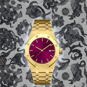 นาฬิกากลไกสำหรับผู้ชายปรับแต่งได้2025เรือนทำจากวัสดุสแตนเลส316L กระจกแซฟไฟร์ - Product Image 6