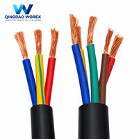 Fil électrique en cuivre BVR 1,5 mm 2,5 mm 4 mm 6 mm 10 mm, isolé en PVC, monoconducteur, flexible, câble de câblage domestique 450/750 V