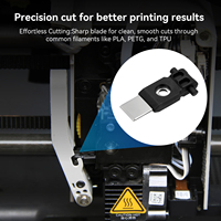High Quality Injection Molded Integrated Cutter Blade for Bambu Lab X1 / P1 / A1 / A1 Mini AMS Filament Cutter Replacement Part