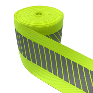 カスタマイズされた5cm高視認性PVC安全性難燃性反射型ファッションテープ生地視認性と耐久性向上 - Product Image 3