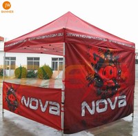 Tissu d'impression personnalisé de haute qualité auvent Gazebo événement pliant chapiteau en aluminium professionnel Pop up tente de salon