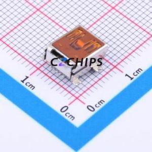 10033526-N3212MLF USB Connector SMD Connector ( Connector Type: Mini-B )( Gender: Female )( Mounting Type: Horizontal Mount ) - Product Image 2