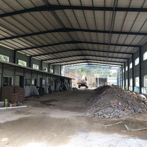 Conception de poulailler Hangar d'élevage de volaille en acier Hall d'exposition coupe Service de traitement - Product Image 5