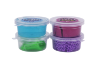 Pâte à jouer mastic rebondissant argile Slime mousse rebondissante bricolage jouet 4 en 1 mastic fête artisanat kit jouets préscolaires