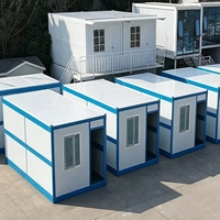 Maison conteneur pliable portable, facile à assembler, maison préfabriquée pour l'hébergement