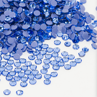 Strass thermocollant en cristal autrichien, colle allemande durable, 10 grosses unités, lot de 1440 pièces, pour robes de luxe