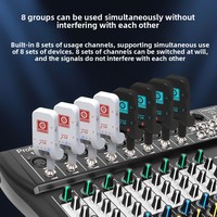 Système de guitare sans fil 2,4 GHz, émetteur-récepteur audio rechargeable WS-4 48K 16 bits 40 m pour guitare électrique, basse, clavier