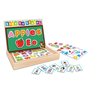 Puzzle magnétique personnalisé pour enfants, <span class=keywords><strong>livre</strong></span> de pièces pour enfants, Puzzle magnétique de <span class=keywords><strong>dinosaure</strong></span> avec 7P - Product Image 3