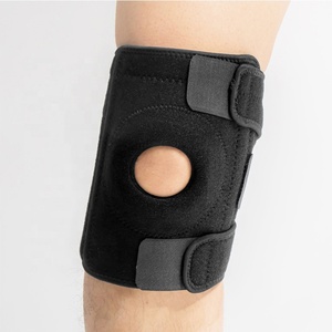 Vendita calda professionale ortopedica ginocchiera in <span class=keywords><strong>Neoprene</strong></span> regolabile per ginocchiere rotula supporto in Silicone molla per e-commerce - Product Image 1