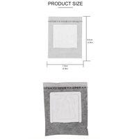 Nouveau design – Sachets de café filtre écologiques et petits, vides, avec oreilles de suspension pour infusion rapide