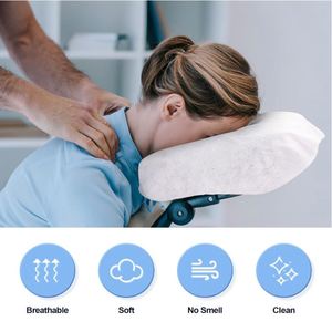 Housse de lit jetable légère en tissu non tissé pour repose-tête, idéale pour salons de massage et instituts de beauté, imperméable et respirante, unie - Product Image 6