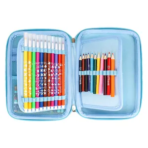 Trendy s Molded EVA School Supplies Storage Pencil Case