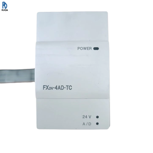 FX2N-4AD-TC โมดูล PLC โมดูลควบคุมลอจิกแบบตั้งโปรแกรมได้ โมดูลอินพุตแบบอะนาล็อก โมดูลระบบอัตโนมัติทางอุตสาหกรรม ฟังก์ชั่นการถอดประกอบ - Product Image 1