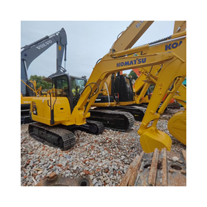 Excavadora original japonesa Komatsu PC56 de segunda mano de 5 toneladas usada en stock con motor y motor de alta calidad - Product Image 1
