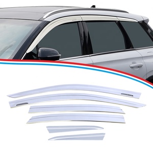 TXR Sun Car Visors Vent Window Deflector Rain <span class=keywords><strong>Protector</strong></span> Guard Parts para LINCOLN CORSAIR para LINCOLN MKC - Product Image 2