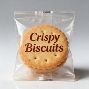 Sacs en plastique transparents, étanches à l'humidité, de qualité alimentaire, thermosoudés, avec impression en gravure, pour boulangerie, pour l'emballage de pain et de collations - Product Image 1