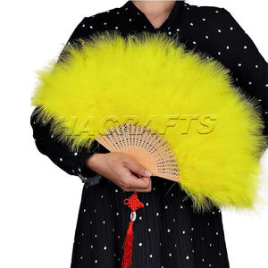 <span class=keywords><strong>Abanico</strong></span> de plumas de 50 cm de largo, precio económico, para fiestas, con mango de plástico, <span class=keywords><strong>abanico</strong></span> de plumas para novias, para promoción - Product Image 6