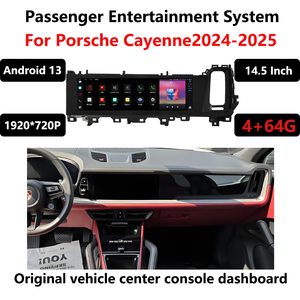 Xe điều khiển trung tâm đơn vị cho Porsche Cayenne 2024 <span class=keywords><strong>2025</strong></span> Đồng thí điểm đa phương tiện Android hiển thị đài phát thanh Máy nghe nhạc Carplay tự động GPS NAVI - Product Image 3
