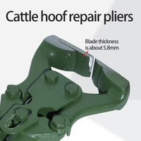 Multifunktion ale Tierhaltung Ausrüstung Rinder Kuh Huf Reparatur zange Kalb Huf Clippers Ziege Pferd Schaf Scher zangen Fuß