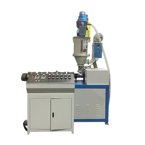 PVC-Bälgen Kunststoff PLA Stroh Extrusionsproduktionslinie Maschine Kunststoff-Extrudermaschine