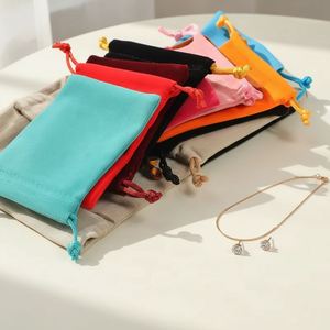 Pochette cosmétique en lin recyclable, sacs cadeaux en toile de jute avec cordon de serrage pour bijoux de mariage, emballage textile, promotion café, OEM - Product Image 4