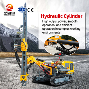 Khí nén DTH Giàn Khoan cho mỏ đá cứng khai thác đá mở đúc bề mặt máy khoan lỗ sâu nổ thiết bị khoan - Product Image 4