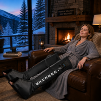 Nouvel ensemble professionnel de bottes de massage à compression d'air 2026 pour la récupération sportive et le fitness, avec logo personnalisé