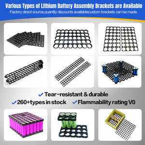 מגש סוללות מודולרי משולב מסוג חלת דבש 21700 ABS+PC עם מכלול חיבור לאופניים חשמליים/קורקינטים חשמליים, במבצע יצרן - Product Image 2