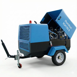 Compresor de Aire Móvil Zhunshun XGH190-8, Motor Azul de Ahorro de Energía, Maquinaria de Construcción - Product Image 4