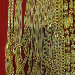 Sophisticated 24 Karat Gold Necklace of 