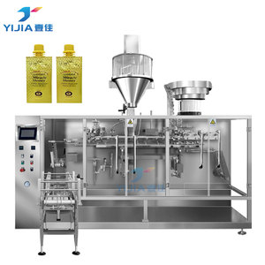 Yijia Hoàn toàn tự động dọc túi máy đóng gói thực phẩm cấp độ chính xác cao tiếng ồn thấp chất lỏng nhựa giấy films <span class=keywords><strong>PLC</strong></span> lõi - Product Image 5