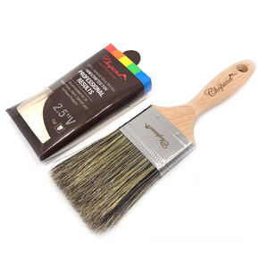 CHOPAND pinceau plat/angle <span class=keywords><strong>de</strong></span> qualité supérieure personnalisé 1 1/2in 2in 3in 1in pinceaux <span class=keywords><strong>de</strong></span> <span class=keywords><strong>peintre</strong></span> en vrac - Product Image 4
