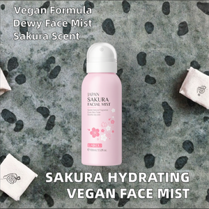 LAIKOU Sakura Tonico Naturale in Spray per il Viso con Acido Ialuronico, Skincare Coreana Vegana per Tutti i Tipi di Pelle - Product Image 2
