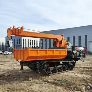 Factory Price Hydraulic Crawler Dumper with <b>Crane</b> Truck Mounted 3 Ton 5 8 10 Lift Gearbox Gear Core Components - Product Image 3